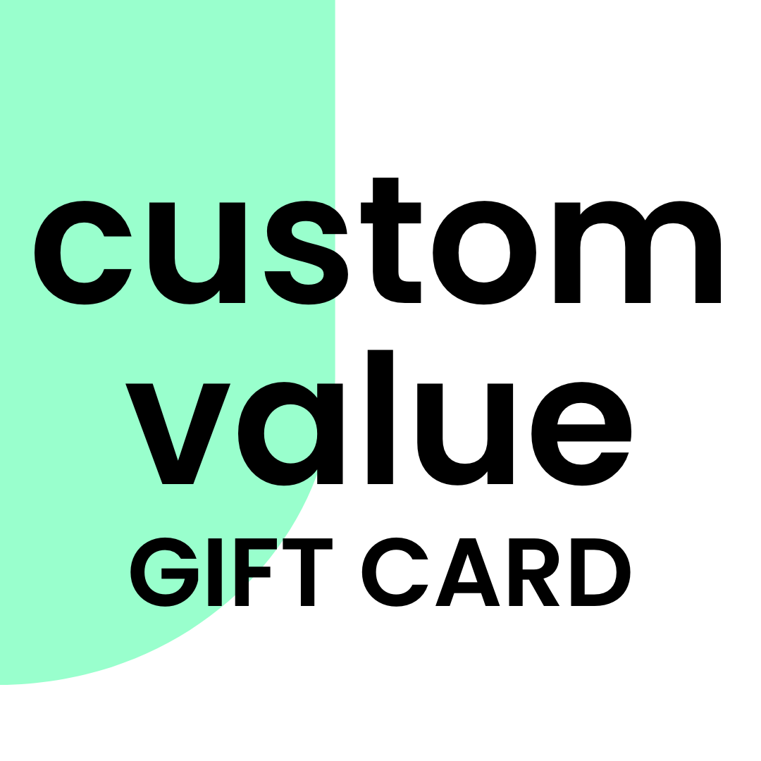 Custom Value Gift Card