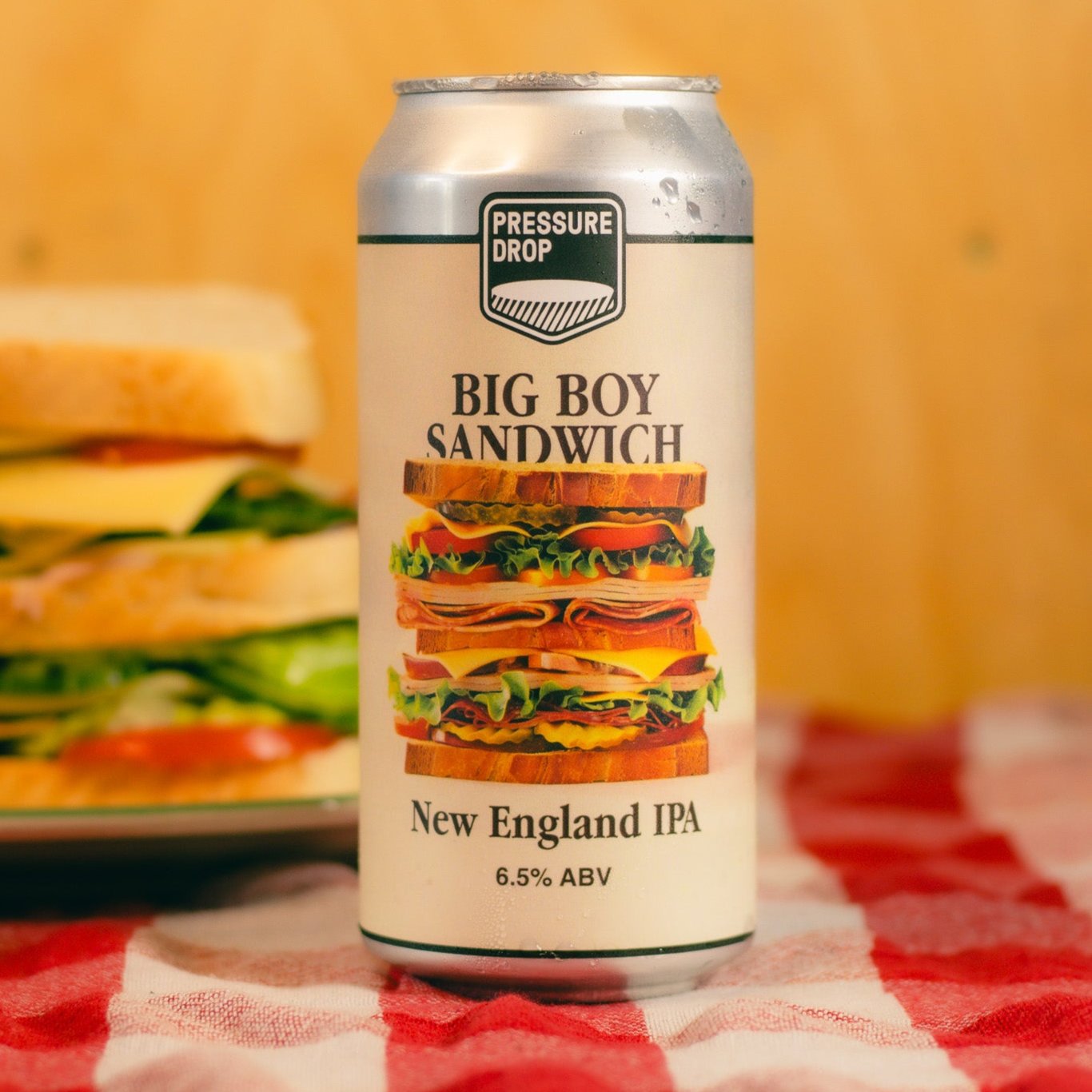 Pressure Drop Brewing - Big Boy Sandwich 6.5% NEIPA - Pressure Drop Brewing