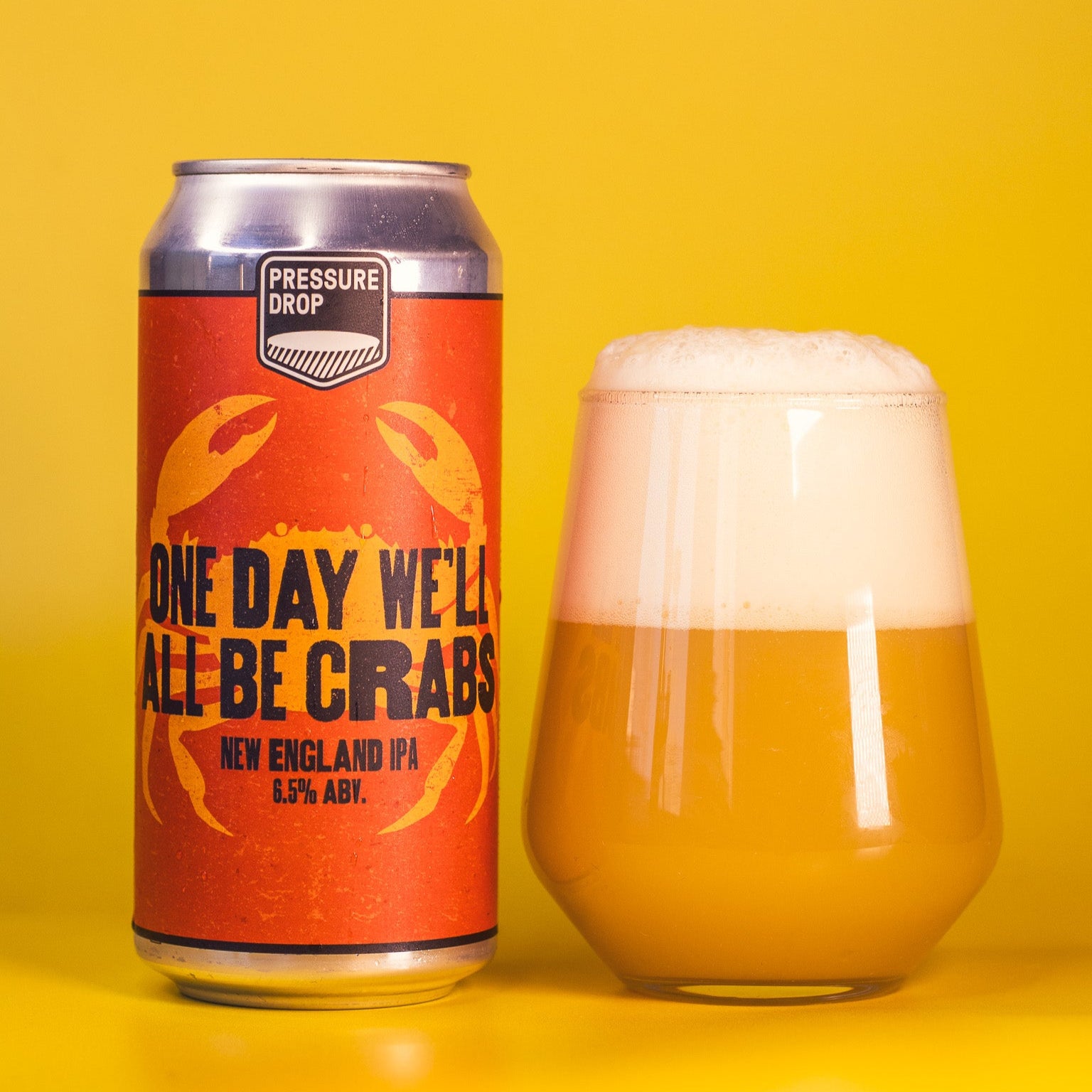 One Day We'll All Be Crabs 6.5% New England IPA