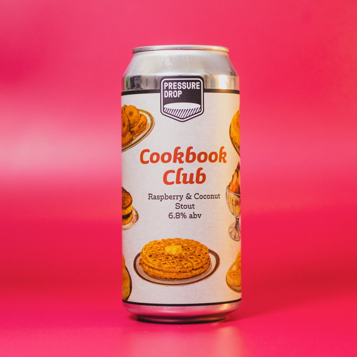Cookbook Club 6.8% Coconut & Raspberry Stout