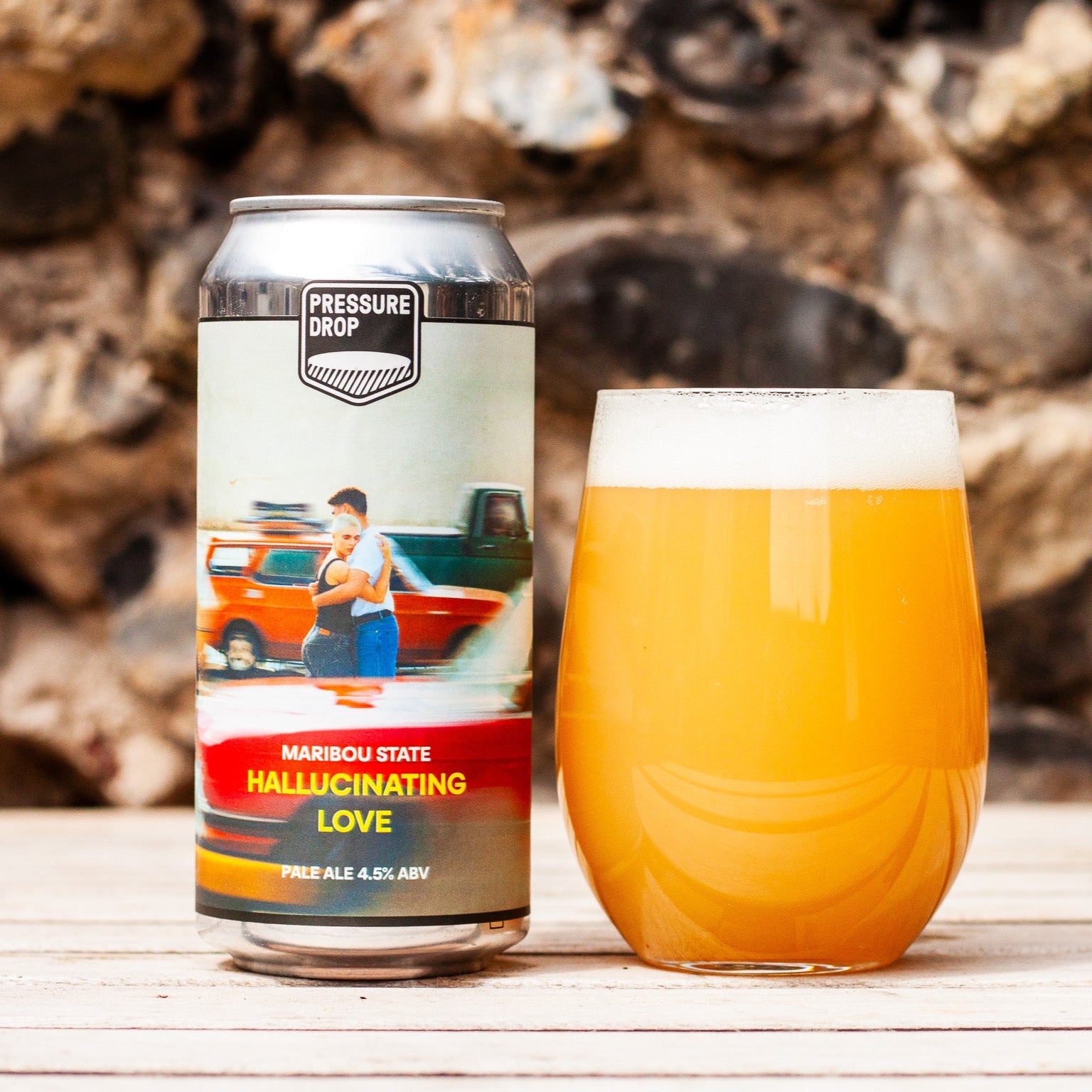 Hallucinating Love 4.5% Hazy Pale- MARIBOU STATE COLLAB