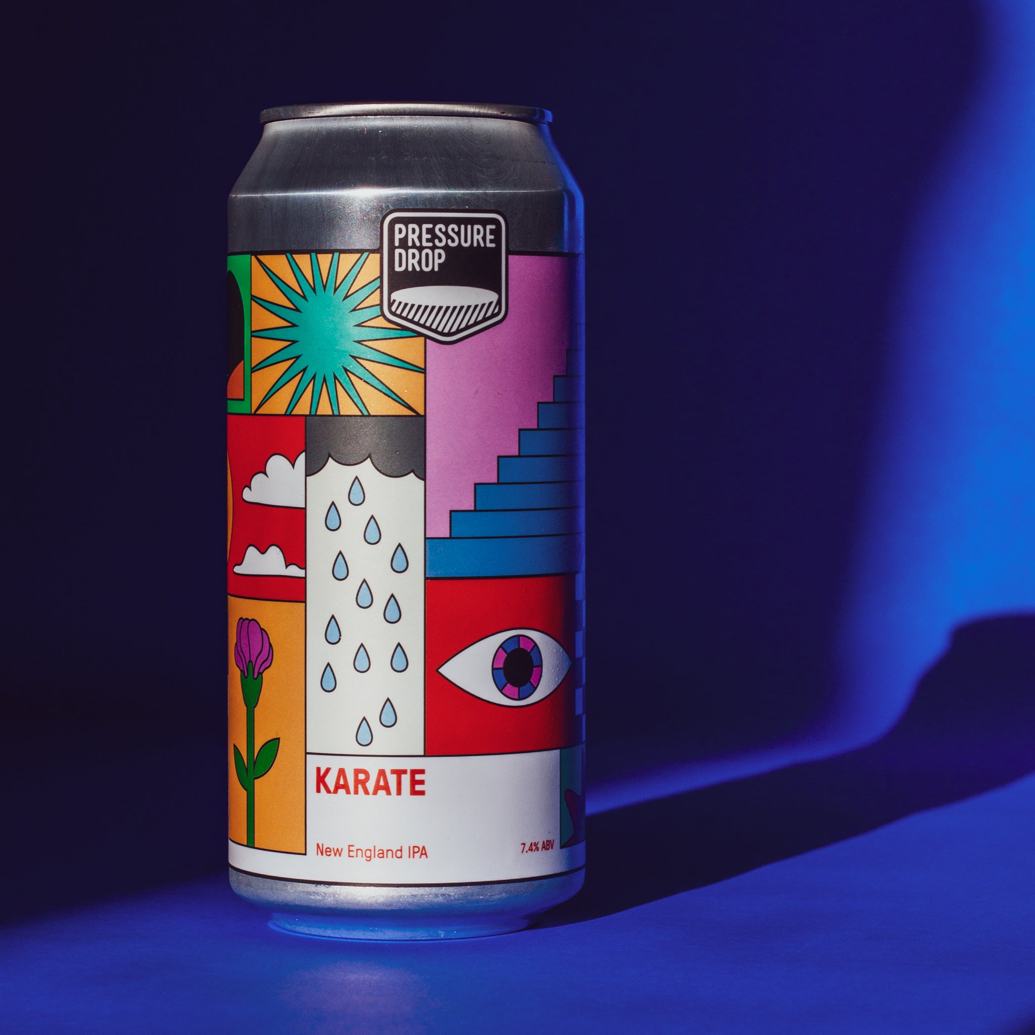 Karate 7.4% NEIPA - Pressure Drop Brewing 440ml • Beer • Can